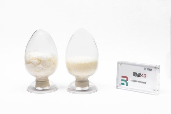Bom preço. Monopalmitato de sorbitano ou palmitato de sorbitano Fórmula molecular C22H42O6 Sólido granular amarelo claro Valor HLB 6.7 Estabilizador Espessante lubrificante suavizante Agente de acabamento dispersan on-line