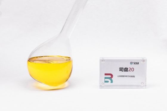 Bom preço. Sorbitano monolaurato ou sorbitano laurato C18H34O6 HLB valor 8,6 âmbar líquido viscoso umedecedor emulsionante estabilizador on-line